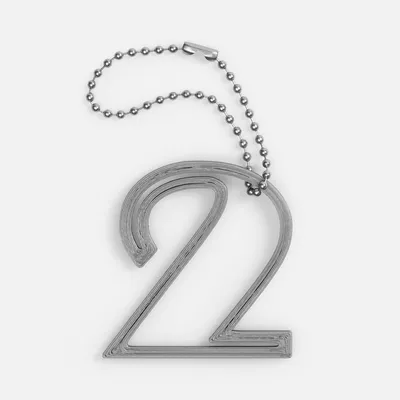 Подвеска Symbol, 3D-печать на заказ, цифра 2 — фото 4