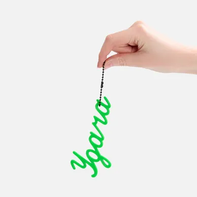 Подвеска Word, 3D-печать на заказ, удача — фото 5