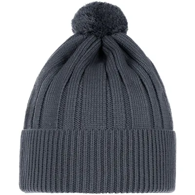 Шапка Knit Beat, темно-серая — фото 2