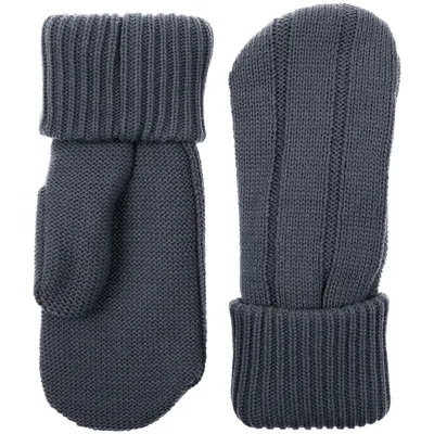 Варежки Knit Beat, темно-серые
