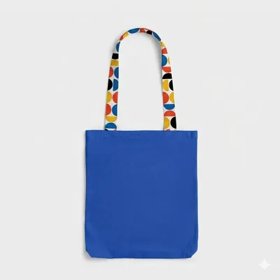 Шопер-конструктор Bolsa с широкими ручками для полноцветной печати — фото 4