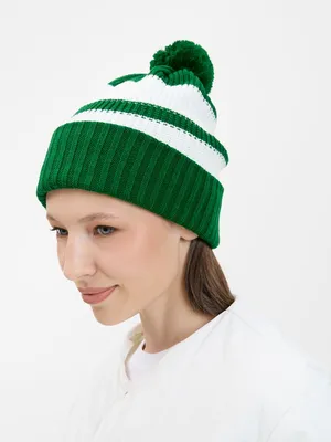 Шапка Winwear, темно-зеленая (глубокий зеленый) — фото 5