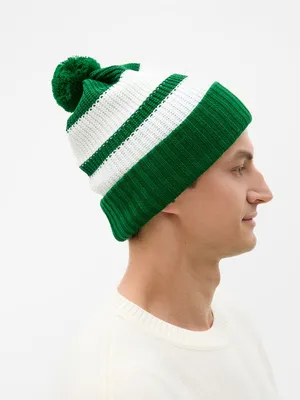 Шапка Winwear, темно-зеленая (глубокий зеленый) — фото 6