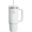 Термокружка Quencher H2.0 1180 с трубочкой, белая