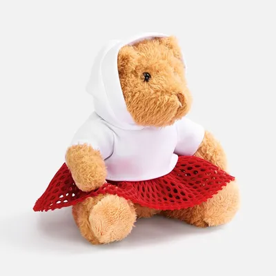 Мягкая игрушка-конструктор «Мишка Cuddleton» в юбочке — фото 10