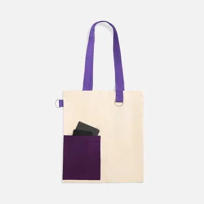 Шопер Onlook, неокрашенный с фиолетовым — фото 2