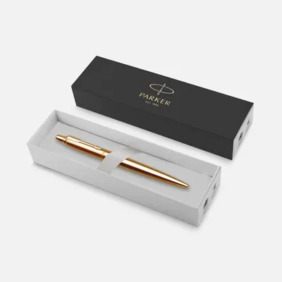 Ручка шариковая Parker Jotter Gold GT — фото 4