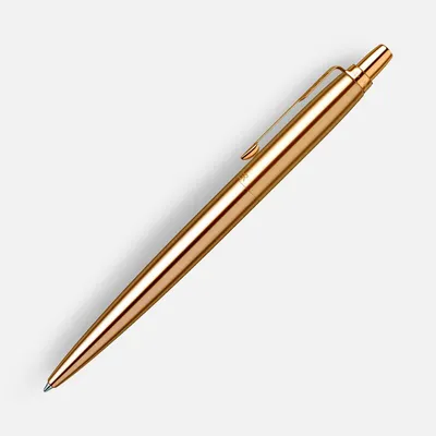 Ручка шариковая Parker Jotter Gold GT — фото 3