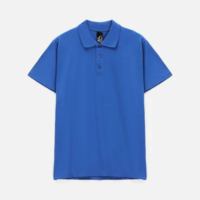 Рубашка поло мужская Prescott Men 170, ярко-синяя (royal)