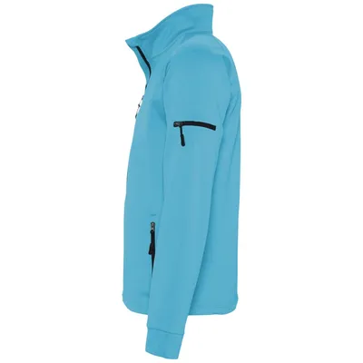 Куртка флисовая мужская New Look Men 250, бирюзовая — фото 3