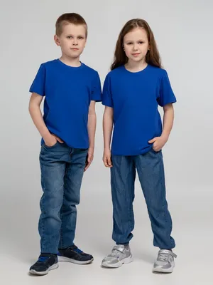 Футболка детская Regent Kids 150, ярко-синяя (royal) — фото 7