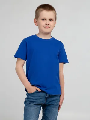 Футболка детская Regent Kids 150, ярко-синяя (royal) — фото 3