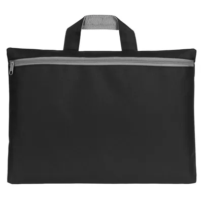Сумка-папка Simple, черная — фото 2