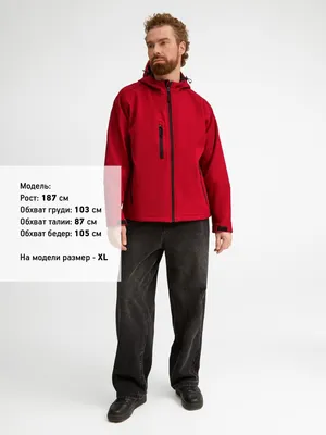 Куртка мужская с капюшоном Replay Men 340, красная — фото 8
