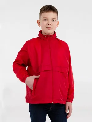 Ветровка детская Surf Kids 210, красная — фото 5