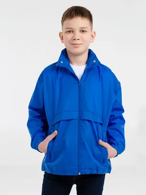 Ветровка детская Surf Kids 210, ярко-синяя — фото 5