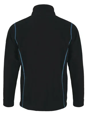 Куртка мужская Nova Men 200, черная с ярко-голубым — фото 2