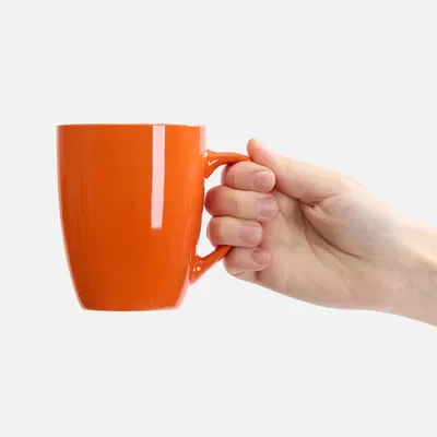 Кружка Good Morning, оранжевая — фото 3