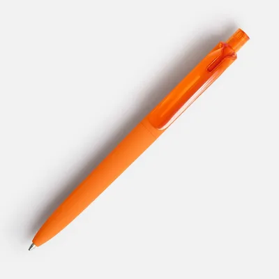 Ручка шариковая Prodir DS8 PRR-T Soft Touch, оранжевая — фото 2