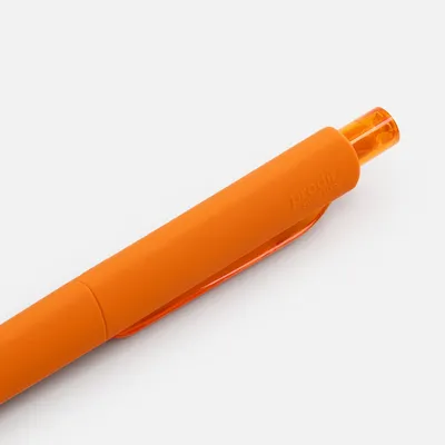 Ручка шариковая Prodir DS8 PRR-T Soft Touch, оранжевая — фото 5