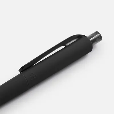 Ручка шариковая Prodir DS8 PRR-T Soft Touch, черная — фото 4