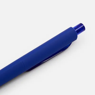 Ручка шариковая Prodir DS8 PRR-T Soft Touch, синяя — фото 5