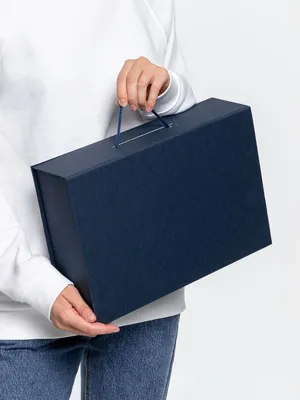Коробка Case, темно-синяя — фото 2