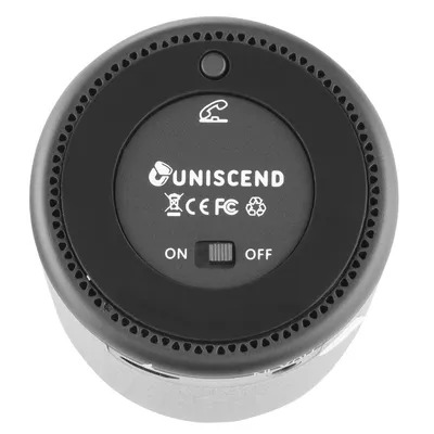 Беспроводная колонка Uniscend Grinder, серая — фото 4