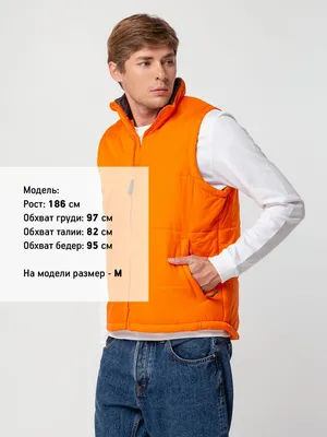 Жилет Warm оранжевый — фото 6
