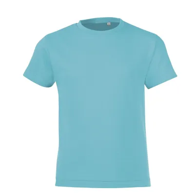 Футболка детская Regent Fit Kids, бирюзовая