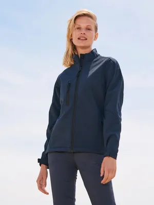 Куртка женская на молнии Roxy 340 коричневая — фото 4