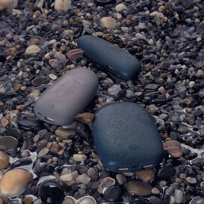 Внешний аккумулятор Pebble 7800 мАч, серо-синий — фото 4