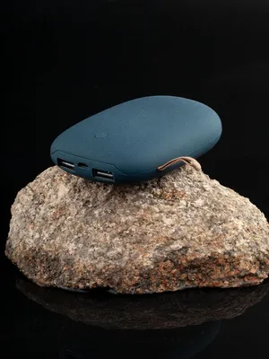 Внешний аккумулятор Pebble 7800 мАч, серо-синий — фото 5