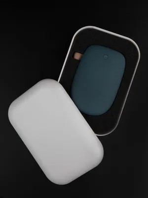 Внешний аккумулятор Pebble 7800 мАч, серо-синий — фото 8