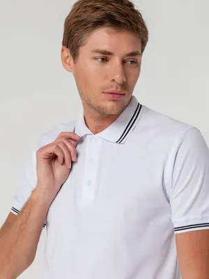 Рубашка поло Virma Stripes, белая — фото 8