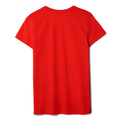 Футболка женская T-bolka Lady, красная — фото 2