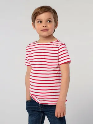 Футболка детская Miles Kids серый с желтым — фото 2