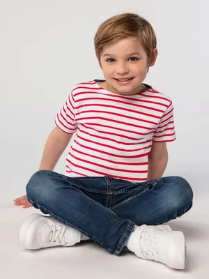 Футболка детская Miles Kids серый с желтым — фото 3
