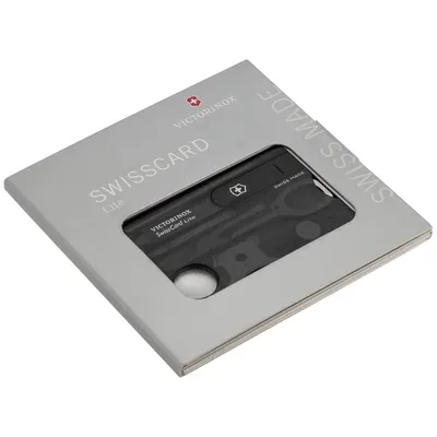Набор инструментов SwissCard Lite, черный — фото 5