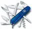 Офицерский нож Huntsman 91, прозрачный синий