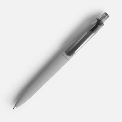 Ручка шариковая Prodir DS8 PRR-T Soft Touch, серая — фото 2
