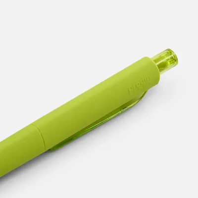 Ручка шариковая Prodir DS8 PRR-T Soft Touch, зеленая — фото 5