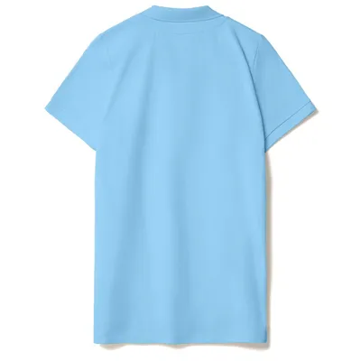 Рубашка поло женская Virma Lady, голубая — фото 2