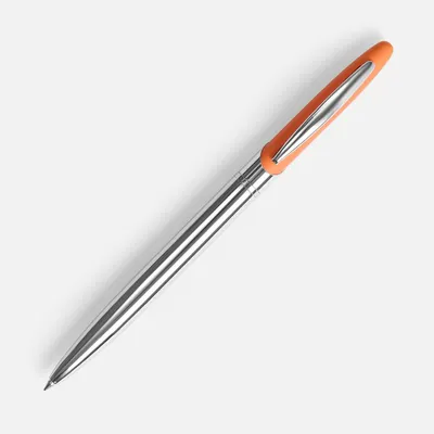 Ручка шариковая Dagger Soft Touch, оранжевая — фото 2