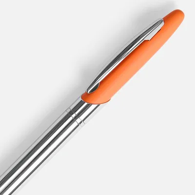 Ручка шариковая Dagger Soft Touch, оранжевая — фото 3