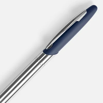 Ручка шариковая Dagger Soft Touch, синяя — фото 3