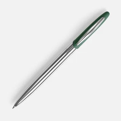 Ручка шариковая Dagger Soft Touch, зеленая — фото 2