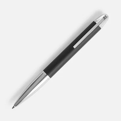 Ручка шариковая Arc Soft Touch, черная — фото 2