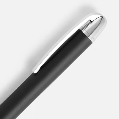 Ручка шариковая Arc Soft Touch, черная — фото 3