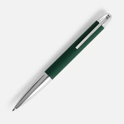Ручка шариковая Arc Soft Touch, зеленая — фото 2